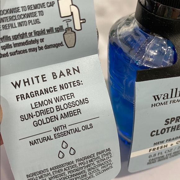 Bath & Body Works “Spring Clothesline” 2 New Wallflower Refills - Picture 3 of 5